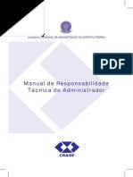 Manual de Responsabilidade Técnica do Administrador